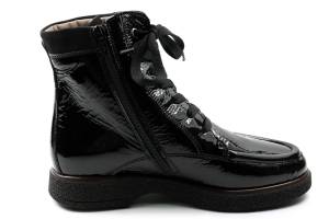 DL SPORT 5905 zwart enkelboot - www.claessensschoenen.nl