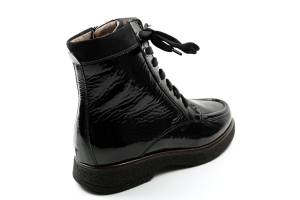 DL SPORT 5905 zwart enkelboot - www.claessensschoenen.nl