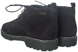 SIOUX MEREDITH 3140461 zwart enkelboot - www.claessensschoenen.nl