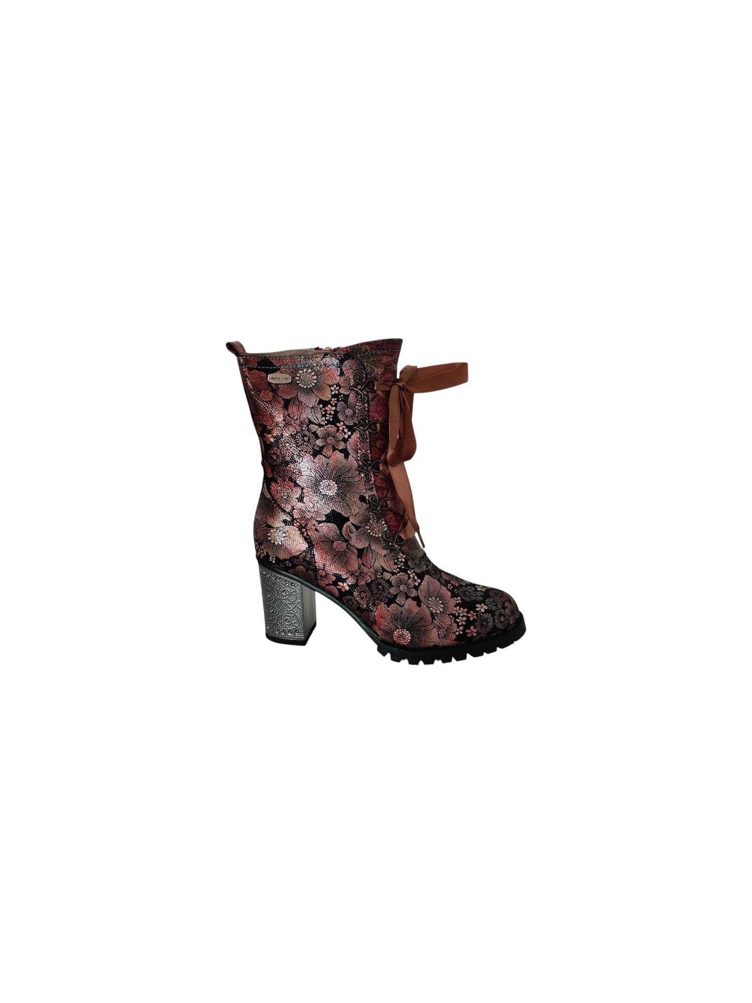 LAURA VITA KATEO 07 bordeaux enkelboot - www.claessensschoenen.nl
