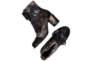 LAURA VITA MAEVAO 02 blauw enkelboot - www.claessensschoenen.nl
