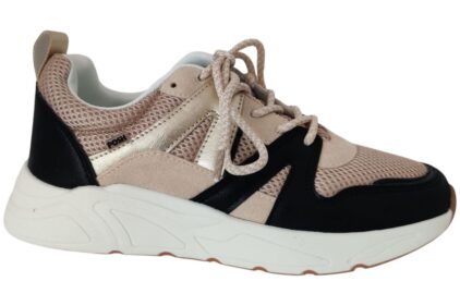 Sneaker de Carocel Zwart Beige