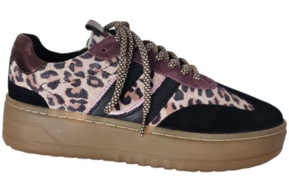 Sneaker de Anermone Zwart Bruin