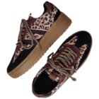 Sneaker de Anermone Zwart Bruin