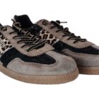 Sneaker C 1395 Bruin zwart