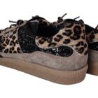 Sneaker C 1395 Bruin zwart