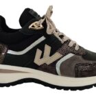 Sneaker de Usher davina  Zwart