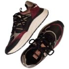 Sneaker de Charu  Zwart Bordeaux