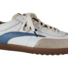 Sneaker de Zaler Wit Blauw