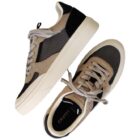 Sneaker Terra Court Beige Zwart