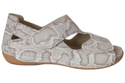 Sandaal Heliett Snake Beige