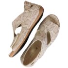 Sandaal Heliett Snake Beige