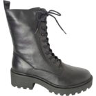 Veterboots 25154 Zwart
